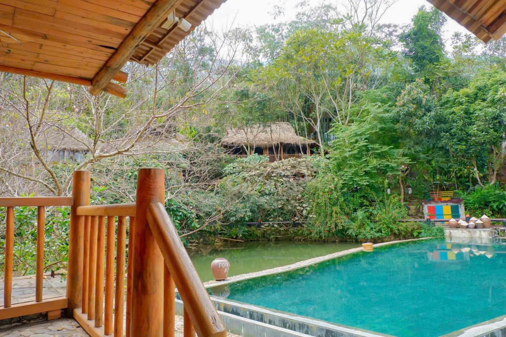 Pu Luong Jungle Lodge Exterior photo